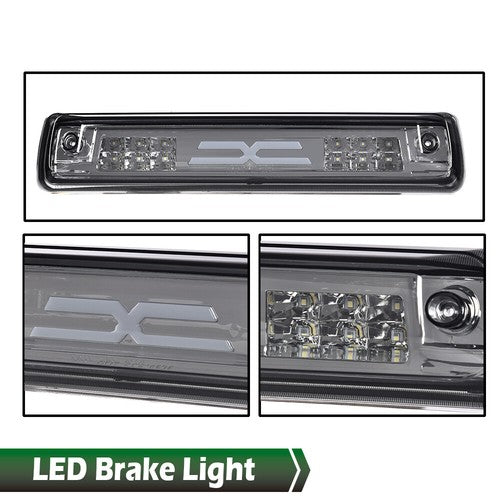 Solid Spare Fit For 15-18 Chevy Colorado/GMC Canyon LED 3rd Brake Light Cargo Lamp Smoke