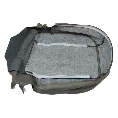2003 to 2007 For Hummer H2 Front Driver Side Bottom Leather Seat Cover Gray