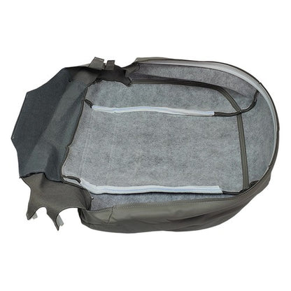 2003 to 2007 For Hummer H2 Front Driver Side Bottom Leather Seat Cover Gray