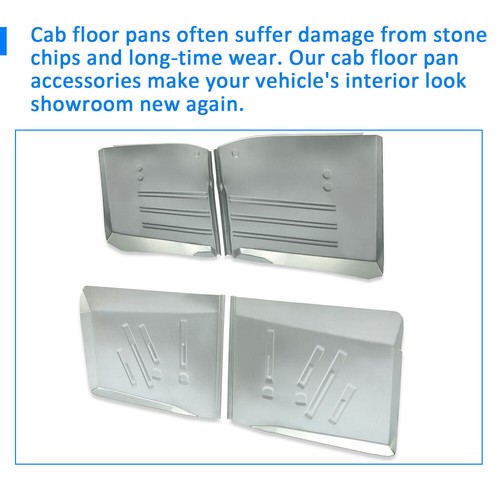 Solid Spare Front & Rear Floor Pans For 1955 1956 1957 Chevy Chevrolet All Models