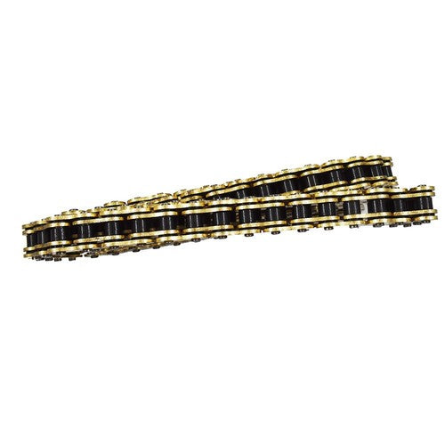 Solid Spare ATV Motorcycle 525 Pitch 120 Links With O-Ring Drive Chain Gold Color 525-120
