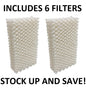 Solid Spare EFP Humidifier Filters for Emerson E2R - 6 Pack