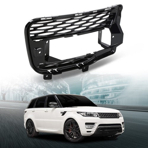 Solid Spare Fit For 14-17 Land Rover Range Rover Sport Front Bumper Fog Light Cover Right