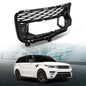Solid Spare Fit For 14-17 Land Rover Range Rover Sport Front Bumper Fog Light Cover Right