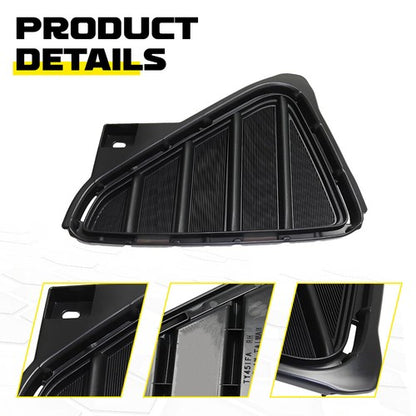 Pair Front Bumper Fog Light Trim Bezel Cover Fit For 2016 2017 2018 Toyota RAV4