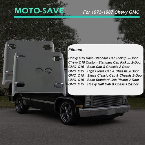 Solid Spare Fit For 1973-1987 Chevy C10 GMC 1/2 Ton Truck Rear Axle Flip Kit 5" Drop