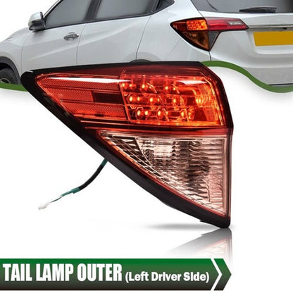 Solid Spare Fit For 2016-2018 Honda HRV HR-V Rear Tail Light Brake Lamp Assembly Left Side