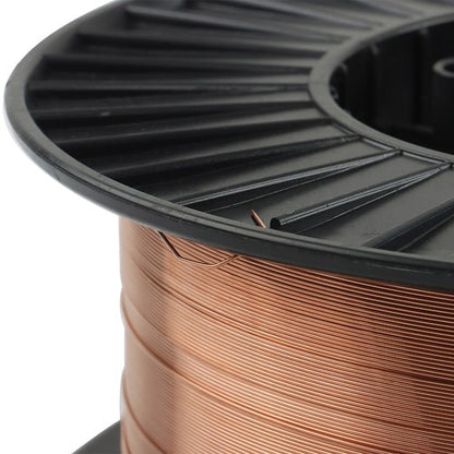 Solid Spare New ER70S-6 .035" (0.9 mm) Mild Steel MIG Welding Wire - 33 Lbs Roll
