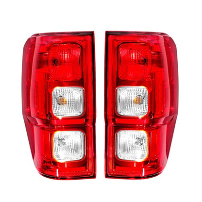 Solid Spare Rear Tail Light For Ford Ranger XL 2019 2020-2022 Chrome Halogen Left+Right Side