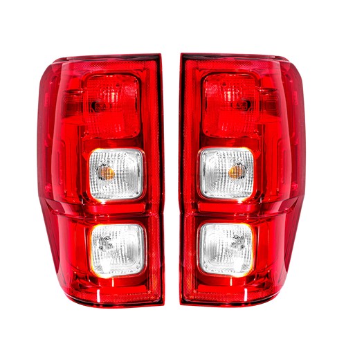 Solid Spare Rear Tail Light For Ford Ranger XL 2019 2020-2022 Chrome Halogen Left+Right Side