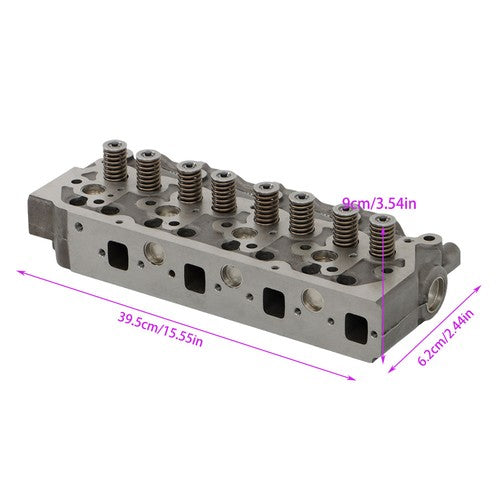 Solid Spare New Complete Cylinder Head Assy & Full Gasket Kit For Mitsubishi S4L S4L2 Engine