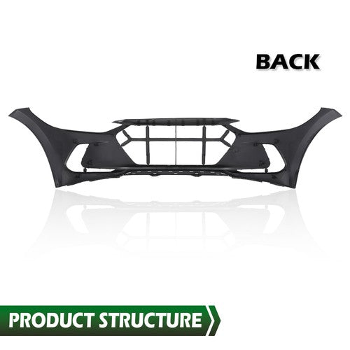 Solid Spare Front Bumper Cover Fit For 2017 2018 Hyundai Elantra 86510F3000 HY1000215