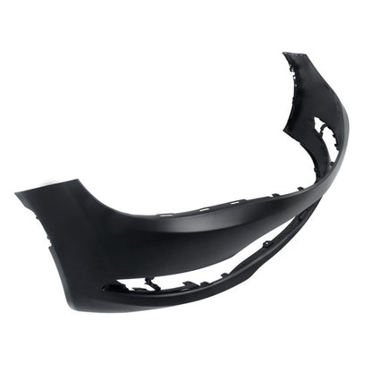 Solid Spare Front Bumper Cover Plastic Black Without Sensor Holes For Chrysler 200 2015-2018