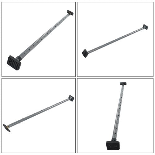 Solid Spare Adjustable Cargo Bar Pickup Truck Bed Holder Ratcheting Stabilizer 40" to 73"