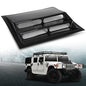 Solid Spare Front Upper Hood Scoop Vent Cold Air Flow Fit For Humvee Hummer H1