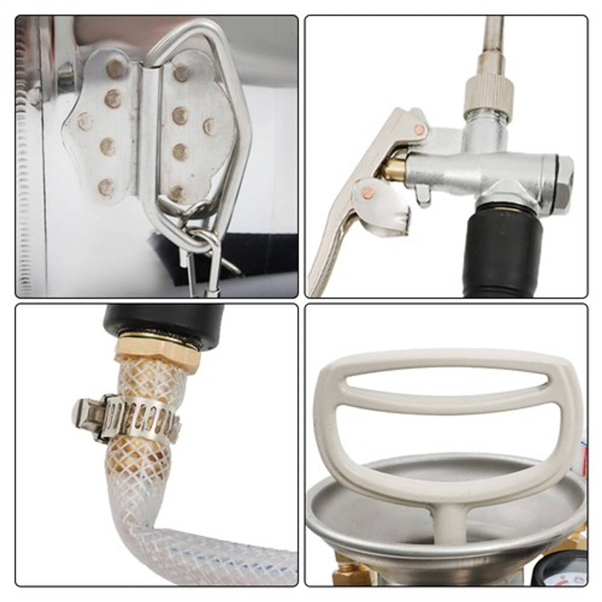 Solid Spare Stainless Steel Sprayer 3 Gallon Hand Pump Sprayer Lawn And Garden Cleaning