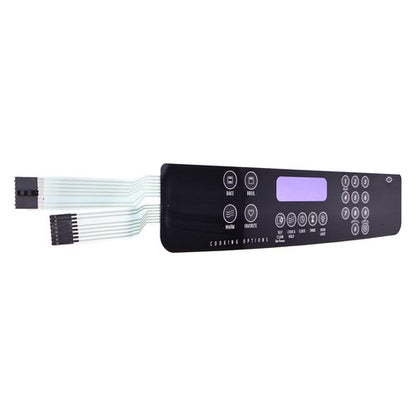 Solid Spare Touchpad Switch Membrane W10207928 For Whirlpool Range Oven Control Panel