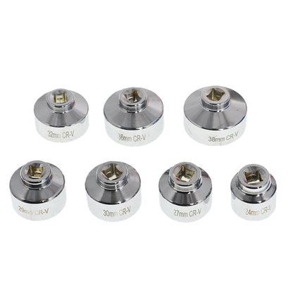 Solid Spare Cartridge Housing Oil Filter Cap Wrench Socket Tool Set for Buick Ford