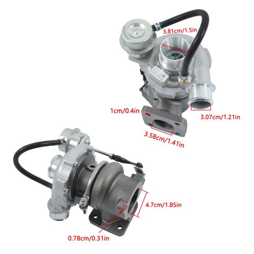 Solid Spare 7030304 150105-00044D Turbo For Bobcat Doosan D24 Engine Garret