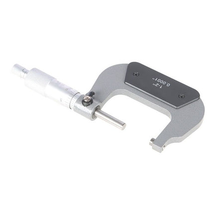 Solid Spare 1-2" Standard Precision Outside Micrometer 0.0001" Carbide Tipped High Quality