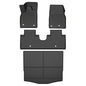 Solid Spare TPE Floor Mats+Cargo Liner Fit For 2021-2024 Ford Mustang Mach E All Weather
