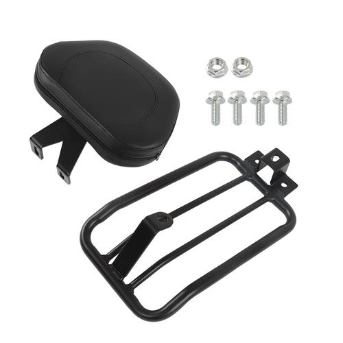 Solid Spare Motorcycle Luggage Rack Driver Backrest Sissy Bar For Kawasaki Vulcan S 650 15+