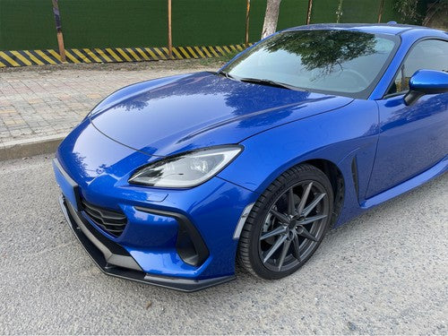 Fits 2022-2023 Subaru BRZ ZD8 Front Bumper Carbon Fiber Lip Spoiler Body Kit