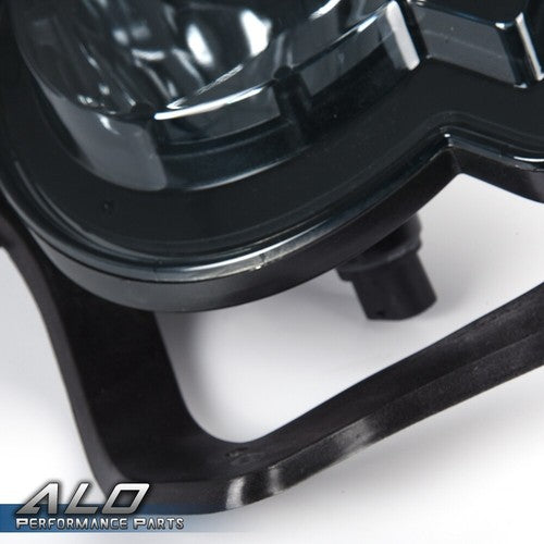 Solid Spare Fit For 2002-2006 Chevy Avalanche Smoke Lens Bumper Fog Lights Driving Lamps