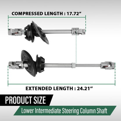 Solid Spare Fit For 09-17 Audi Q5/14-17 SQ5 Intermediate Steering Column Shaft 8R1419753H