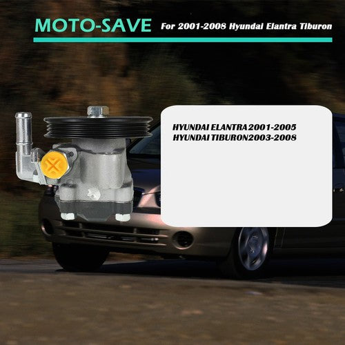 Solid Spare For Hyundai Elantra Sedan 2001-2006 57100-2D100 571002D100 Power Steering Pump