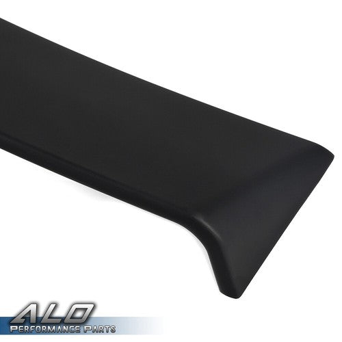 Solid Spare Fit For 18-20 Honda Accord 4-Door Rear Window Roof Spoiler Visor Wing Black