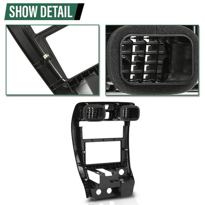 Solid Spare Fit For 1999-2002 Toyota 4Runner Center Dash Panel Radio Climate Control Bezel