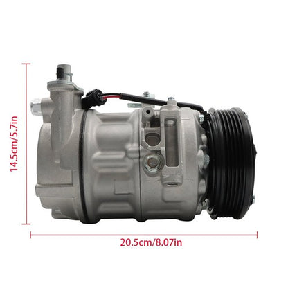Solid Spare NEW A/C Compressor For Chevrolet Cruze 16 Chevrolet Cruze Limited 2012-2014 15