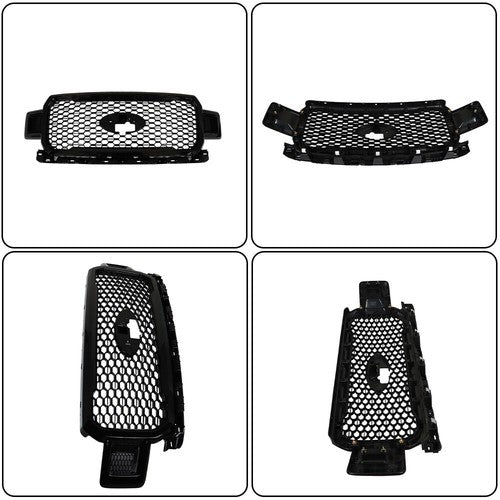 Solid Spare JL3Z8200SL Front Radiator Grille Assembly Agate Black For Ford F-150 2018-2020
