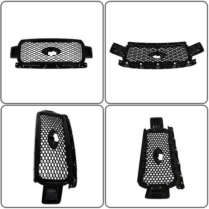 Solid Spare JL3Z8200SL Front Radiator Grille Assembly Agate Black For Ford F-150 2018-2020