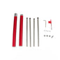 Solid Spare 6Pcs Carbide Lathe Lathe Turning Tool Set For Lathe Finisher, Rougher & Detailer