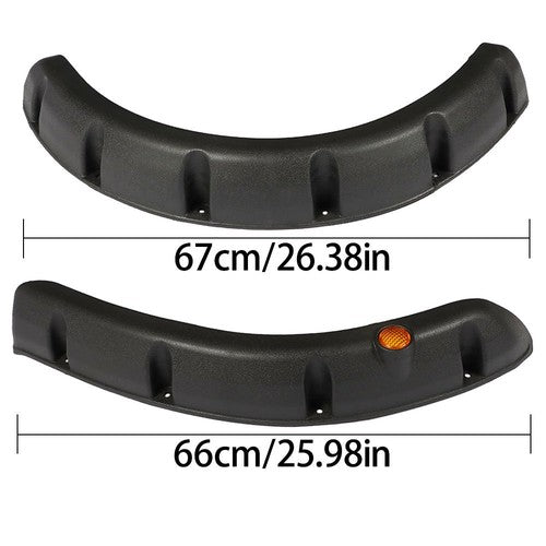 Solid Spare New 4pcs Fender Flares Front & Rear Fit For Yamaha Drive G29 2007-2016 Golf Cart