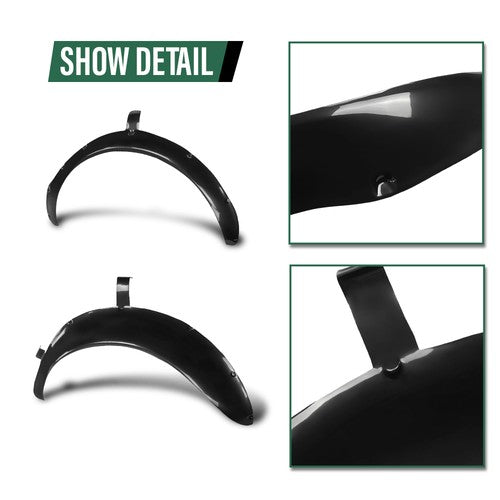 Solid Spare 4pcs Front & Rear Wheel Fender Flares Fit For 1968-1979 Corvette C3 L88