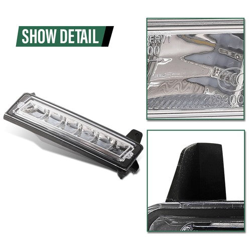 Solid Spare LED DRL Daytime Running Lights Fit For 2010 2011 2012 Mercedes Benz ML GL GLK