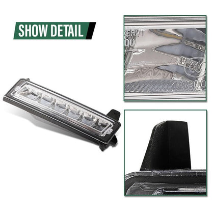 Solid Spare LED DRL Daytime Running Lights Fit For 2010 2011 2012 Mercedes Benz ML GL GLK