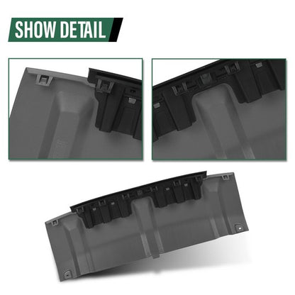 Solid Spare Front Bumper Lower Trim Gray Fit For 15-19 Land Rover Discovery Sport L550 2.0L