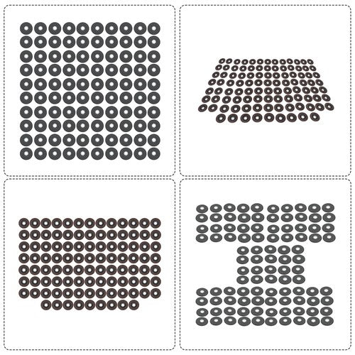 Solid Spare 100Pack T29 Premium Zirconia Flap Disc Sanding Grinding US 4-1/2"×7/8'' 40 Grit