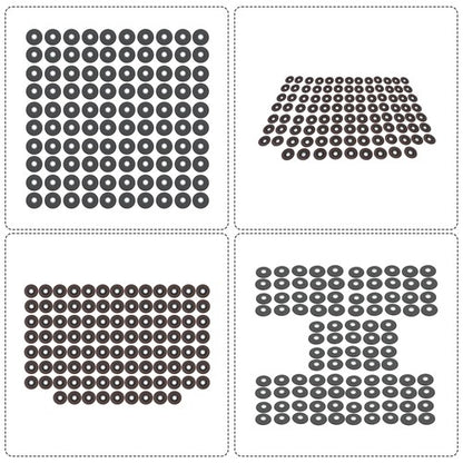 Solid Spare 100Pack T29 Premium Zirconia Flap Disc Sanding Grinding US 4-1/2"×7/8'' 40 Grit
