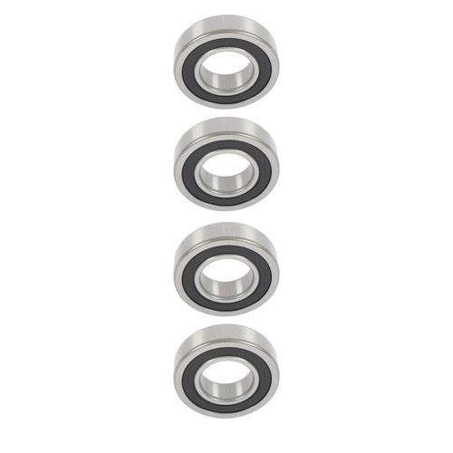 Solid Spare 4Pcs 62/32-2RS Bearings 32×65×17mm Double Rubber Seals Deep Groove Ball Bearing