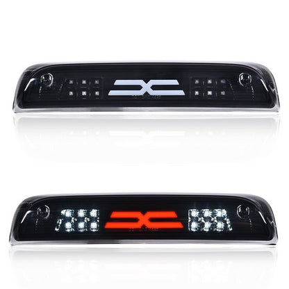 Solid Spare Fit For 14-18 Chevy Silverado GMC Sierra LED Third Brake Light Cargo Lamp Black