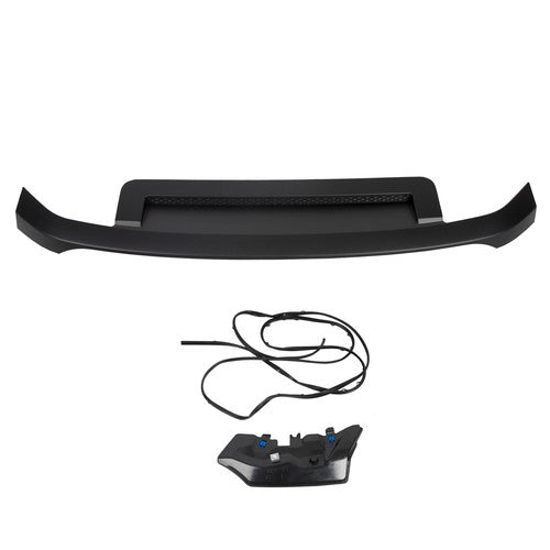 Solid Spare For 2007-2014 Toyota FJ Cruiser Black Painted Hood Molding Trim Moulding New