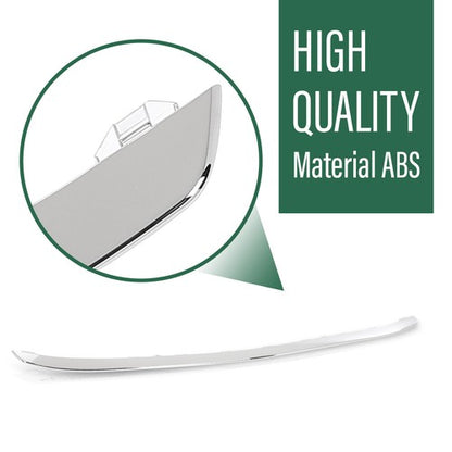 Solid Spare Front Bumper Grille Molding Fit For 2014-2016 Mercedes-Benz E250 E300 E350 E400