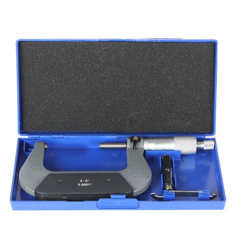 Solid Spare 2-3" Precision outside micrometer 0.0001" carbide tipped, standard USA