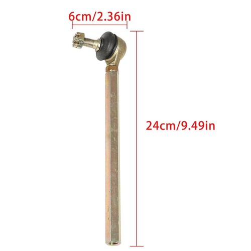 Solid Spare New 110cc Steering Wheel Assembly & Gear Rack Pinion Fit For Go Kart Quad Parts
