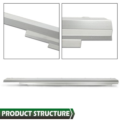 Solid Spare Rocker Panels Fit For 2014-2018 Chevrolet Silverado Extended Cab 4 Door PAIR